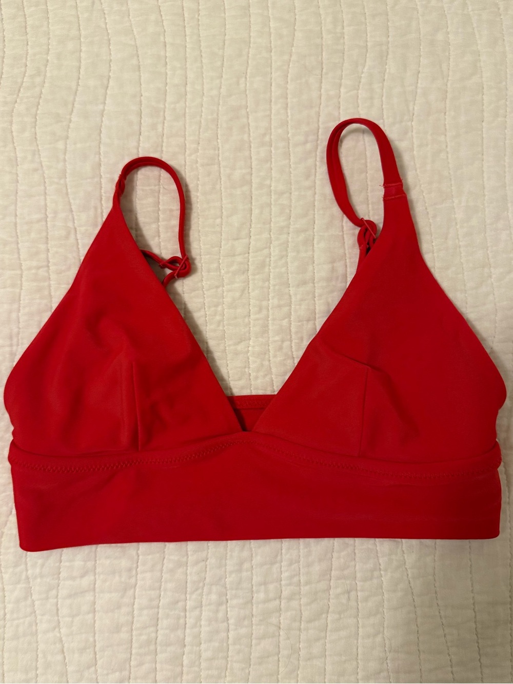aerie Red Bikini Top